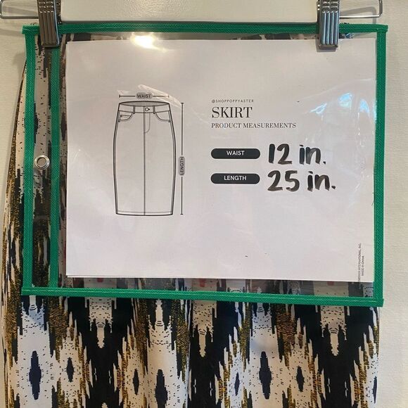 Anthropologie Maeve Western Boho Print Pencil Skirt - Women’s XS - Picture 6 of 6